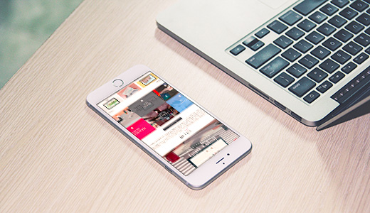 JIMOTOPAGEのスマホサイト制作